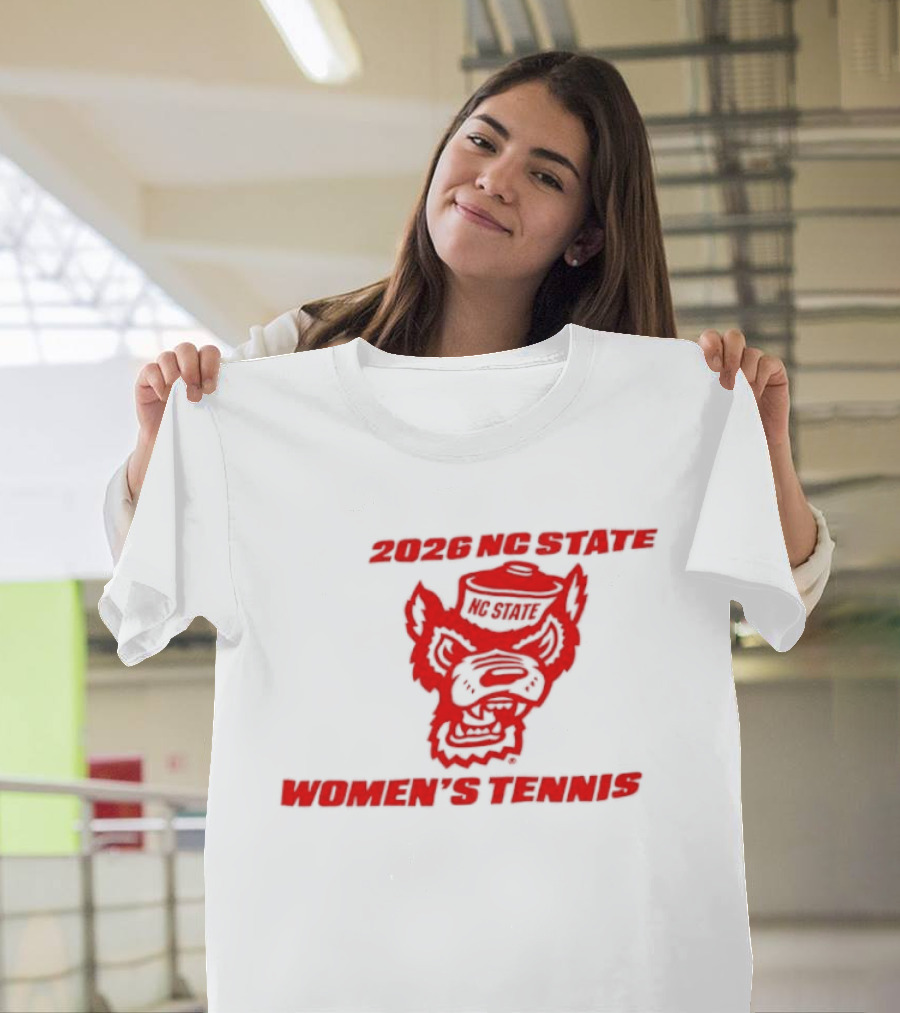 2026 NC State Women's Tennis Wolfpack T-Shirt