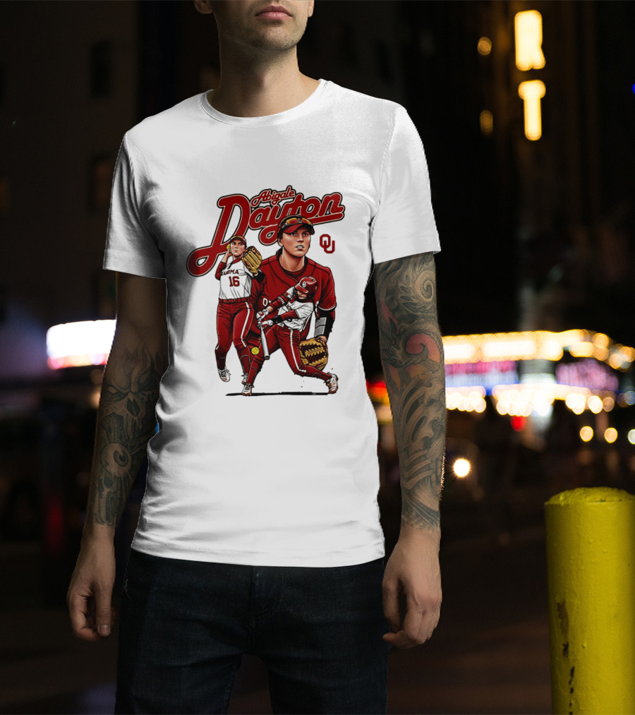 Abigale Dayton Oklahoma Softball NCAA Player OU T-Shirt