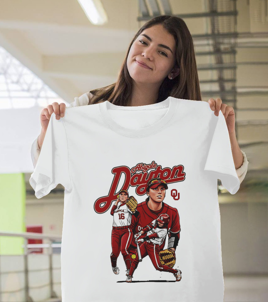 Abigale Dayton Oklahoma Softball NCAA Player OU T-Shirt