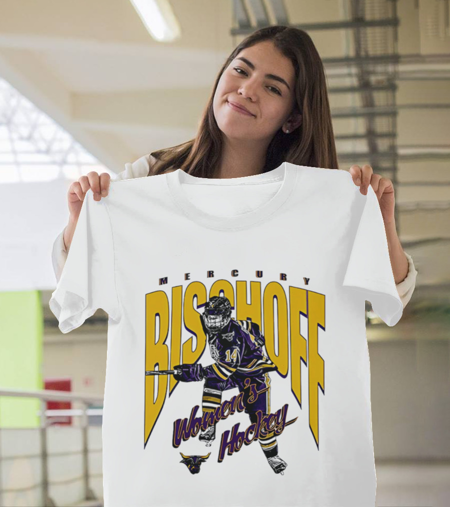 Mercury Bischoff Women's Hockey Minn. St Ice Hockey NCAA '26 T-Shirt