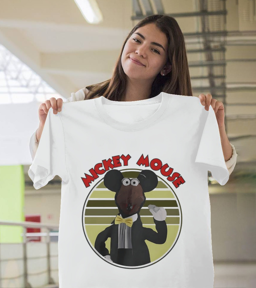 Rizzo The Rat Mickey Mouse Mashup The Muppets Show T-Shirt