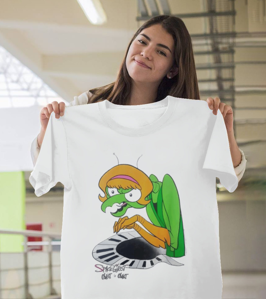 Space Ghost Coast To Coast Zorak Playing Piano T-Shirt