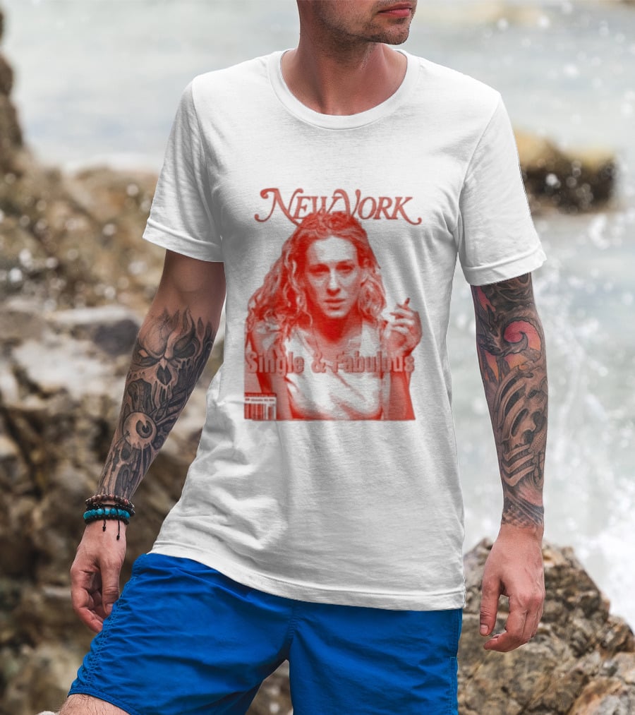 New York Single And Fabulous Magazine Cover T-Shirt