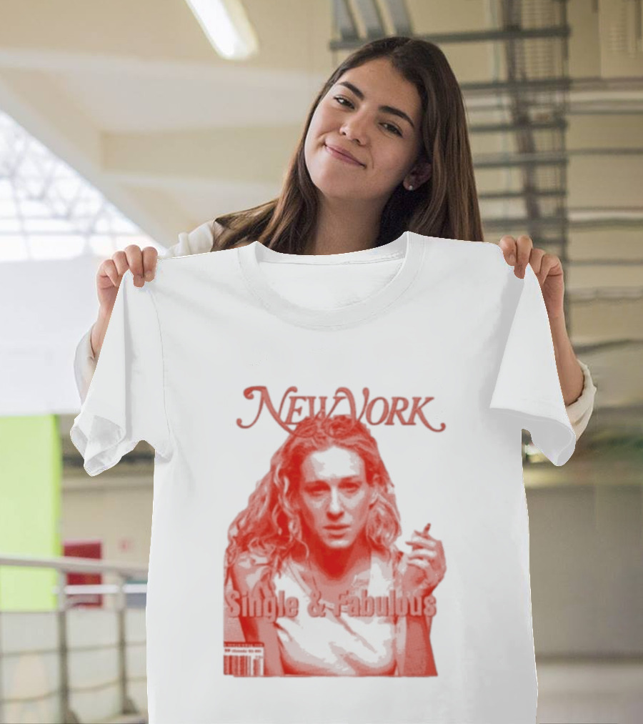 New York Single And Fabulous Magazine Cover T-Shirt