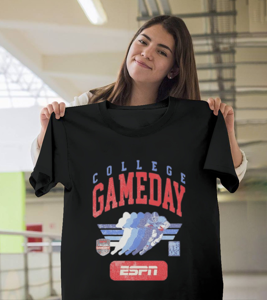 College GameDay Running Est 1993 ESPN Football T-Shirt