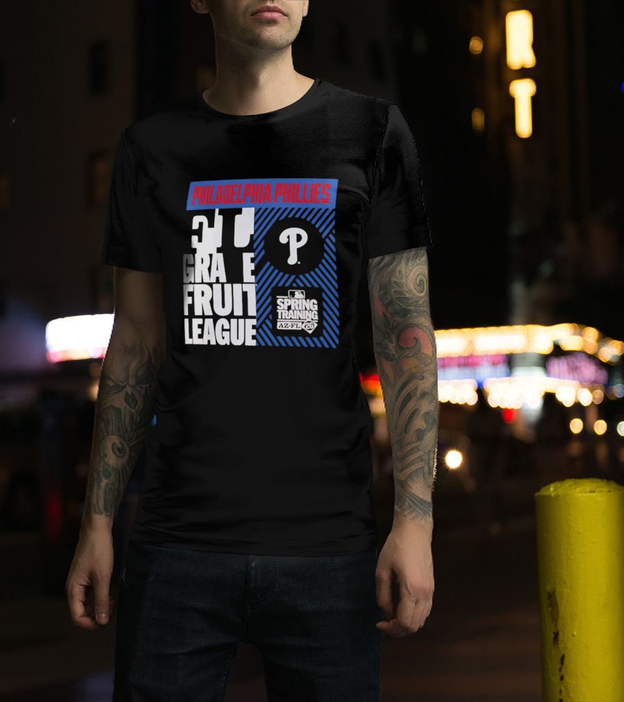Philadelphia Phillies 2026 Spring Training Grapefruit League MLB T-Shirt