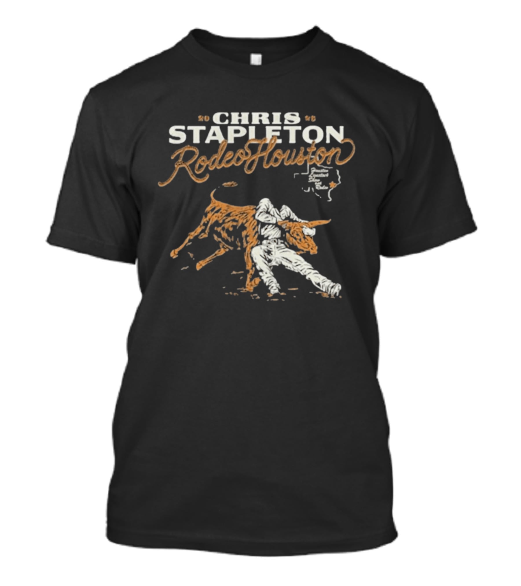 Chris Stapleton Rodeo Houston 2026 T-Shirt