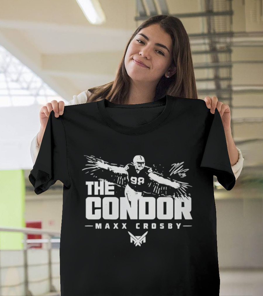 The Condor Maxx Crosby 98 Las Vegas Raiders T-Shirt