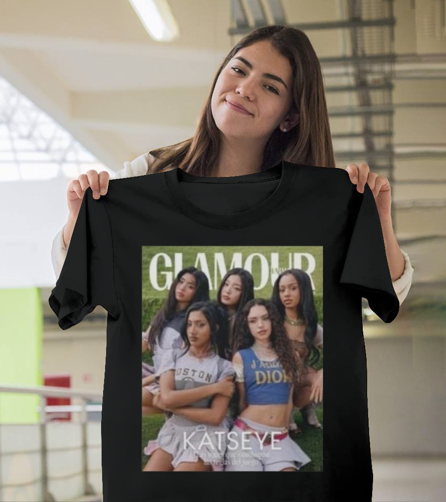 Glamour Latinoamérica Katseye Dior Boston Style Cover T-Shirt