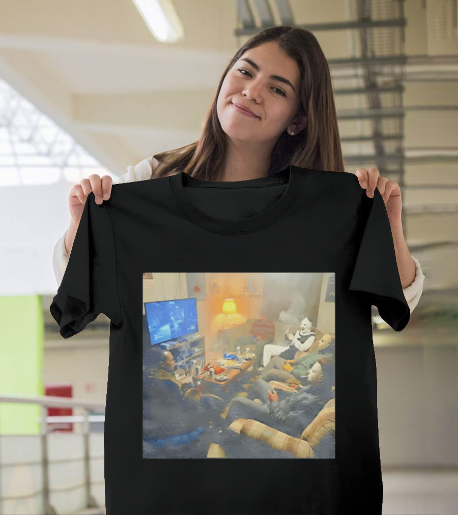 Friday Night Game Night Killer Homes Horror Characters Gaming Hangout T-Shirt