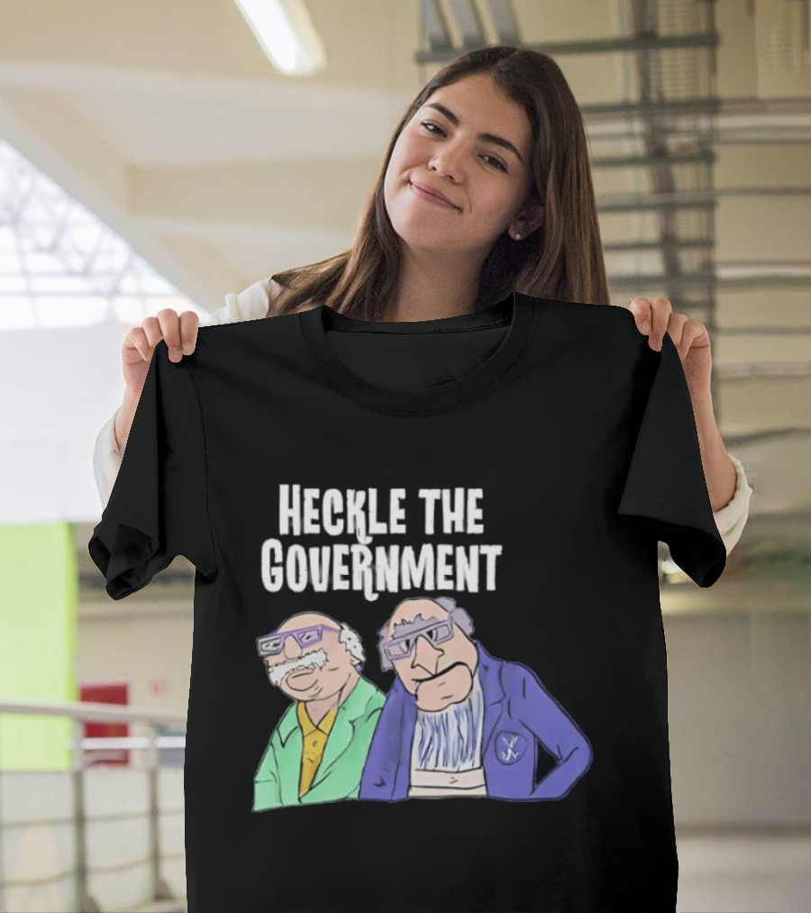 Heckle The Government Statler Waldorf Muppets T-Shirt
