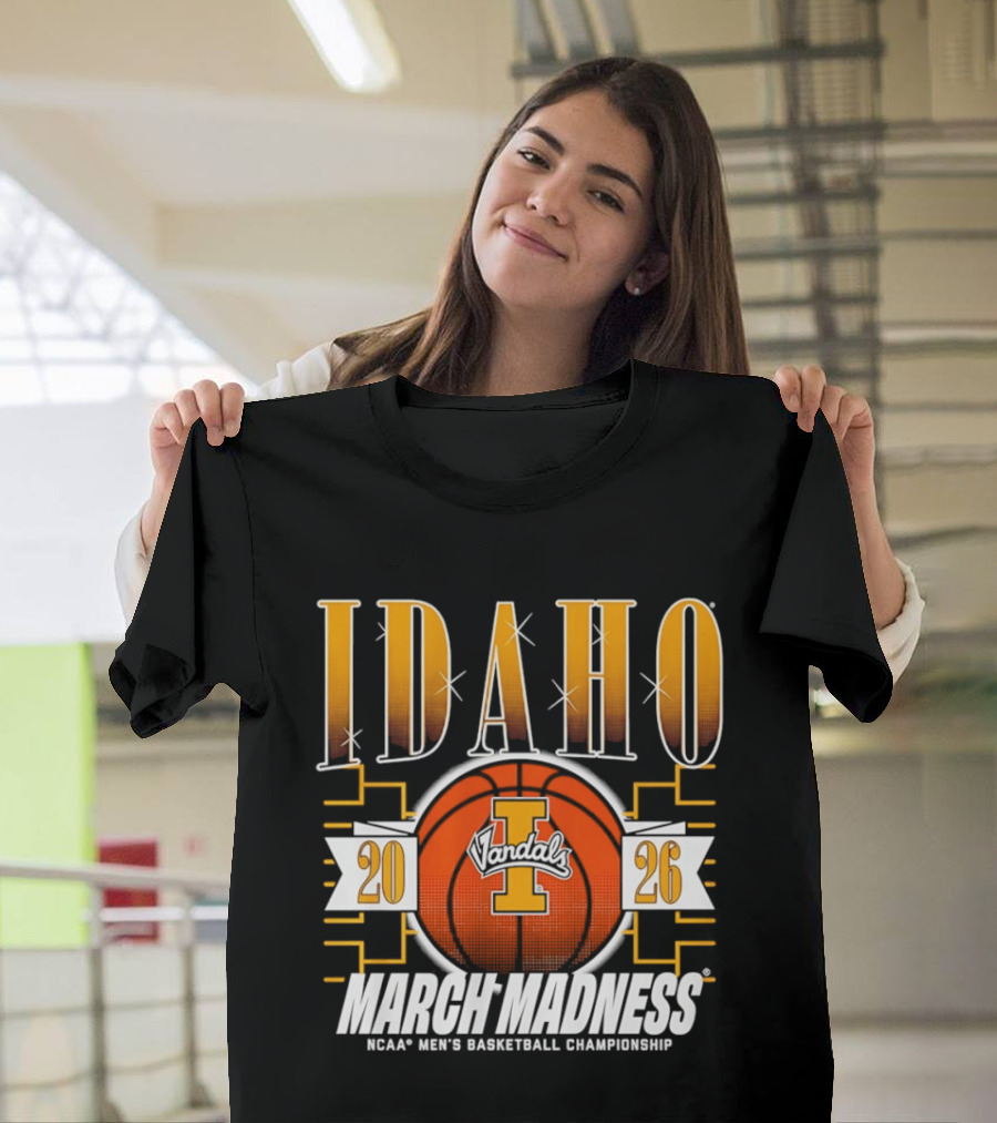 Idaho Vandals 2026 NCAA Men's Basketball Championship March Madness T-Shirt