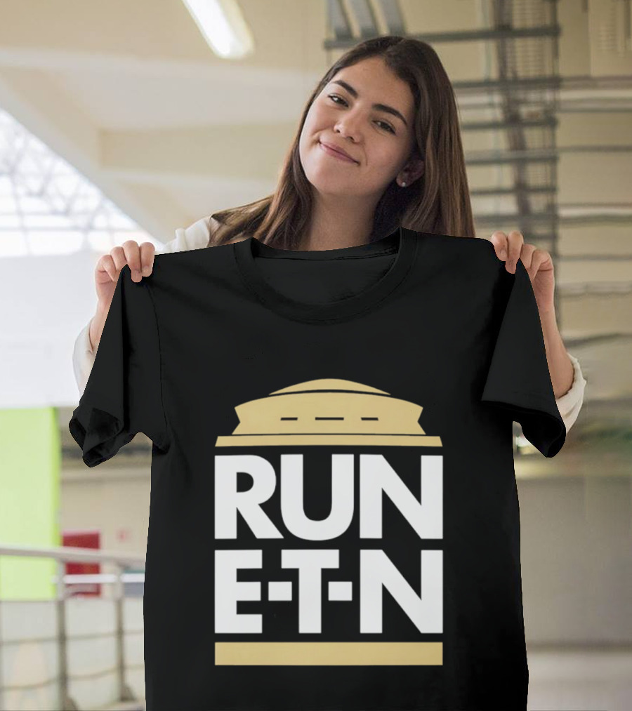 New Orleans Saints Run ETN Stadium Motif T-Shirt