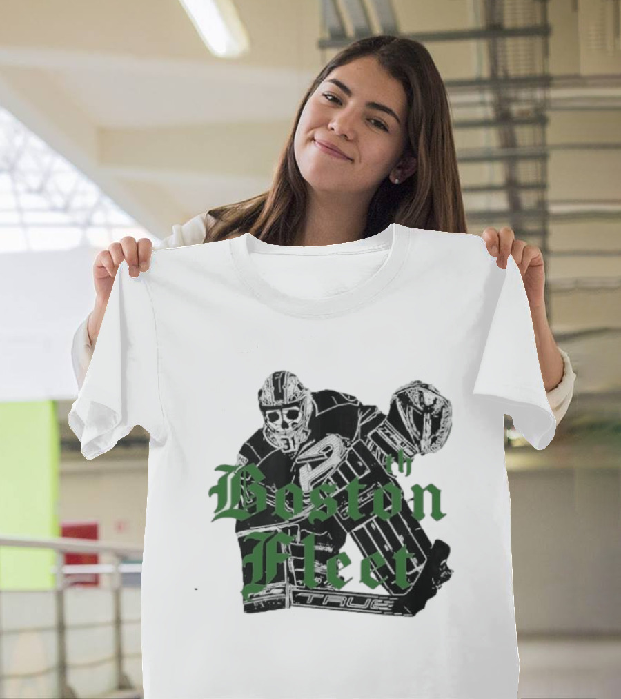 Aerin Frankel Boston Fleet PWHL Skeleton Goalie T-Shirt