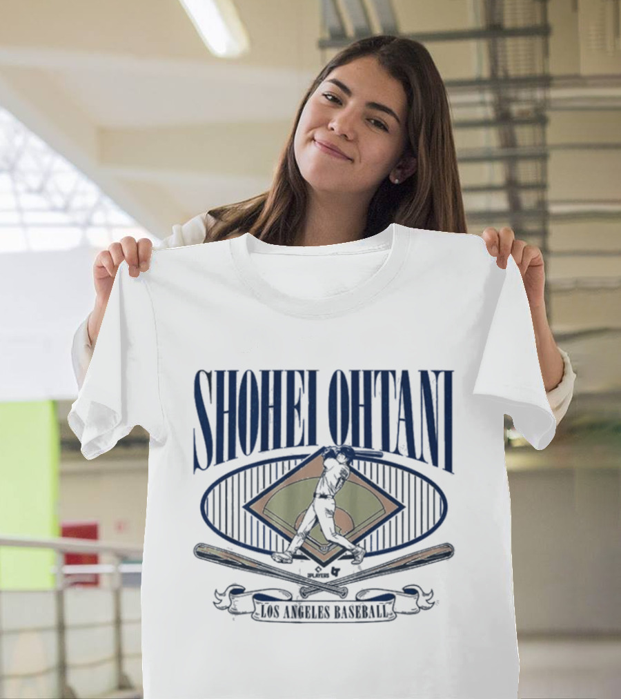 Shohei Ohtani Los Angeles Baseball Diamond Standouts T-Shirt