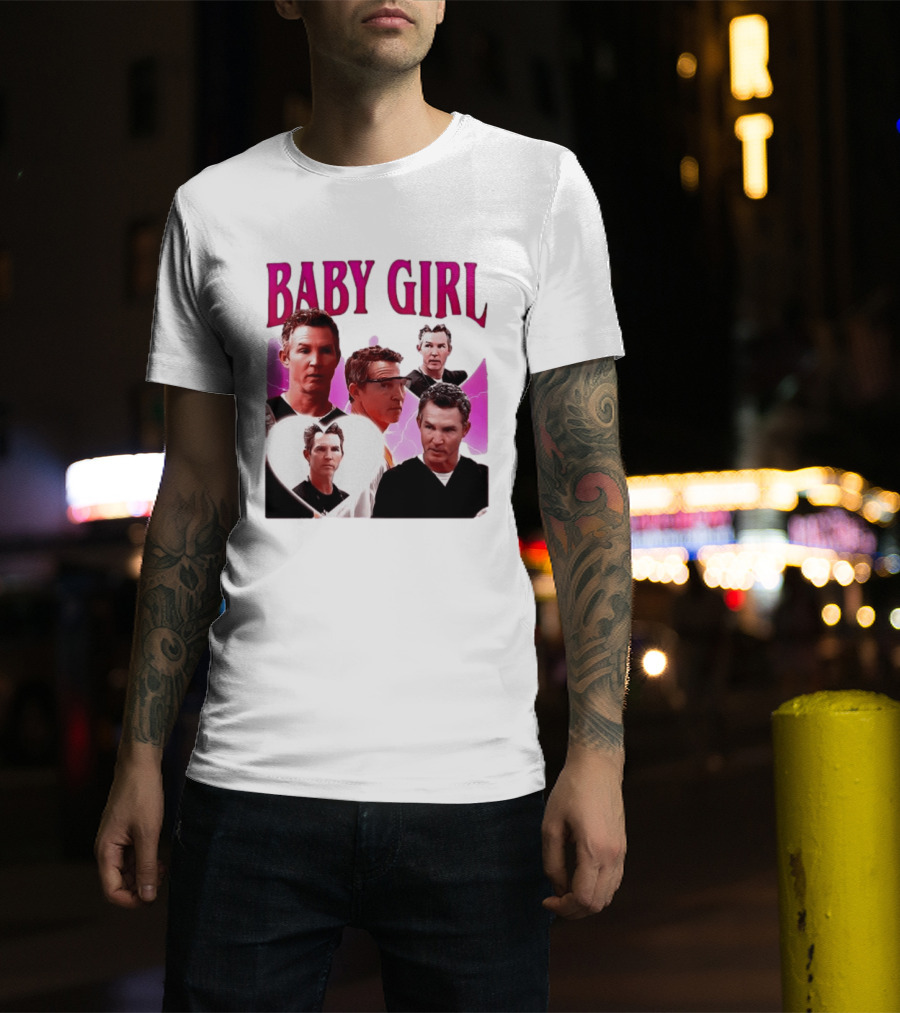 BABY GIRL Dr. Jack Abbot Collage Fashion Trend T-Shirt