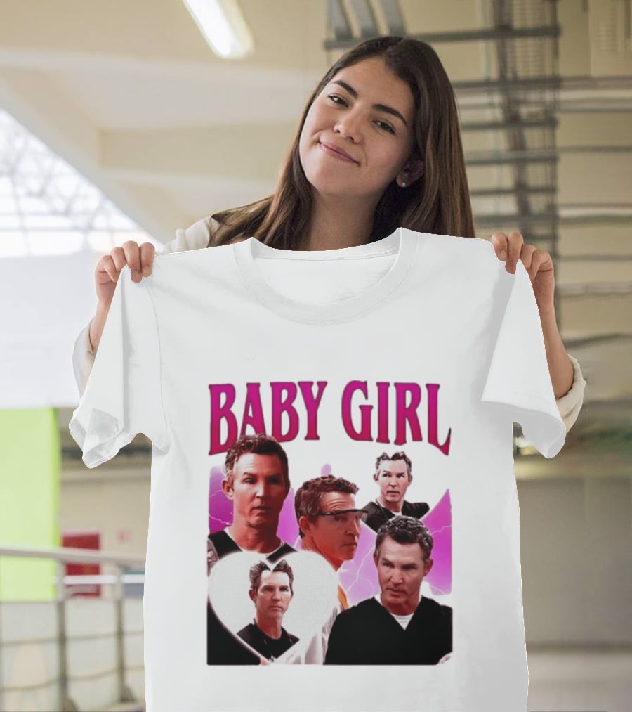 BABY GIRL Dr. Jack Abbot Collage Fashion Trend T-Shirt