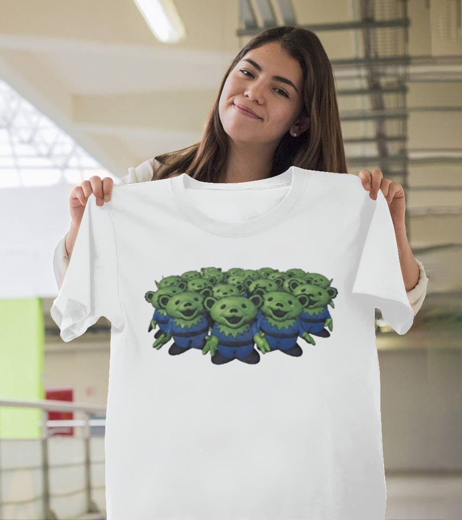 Grateful Animation Studios Alien Bear Characters T-Shirt