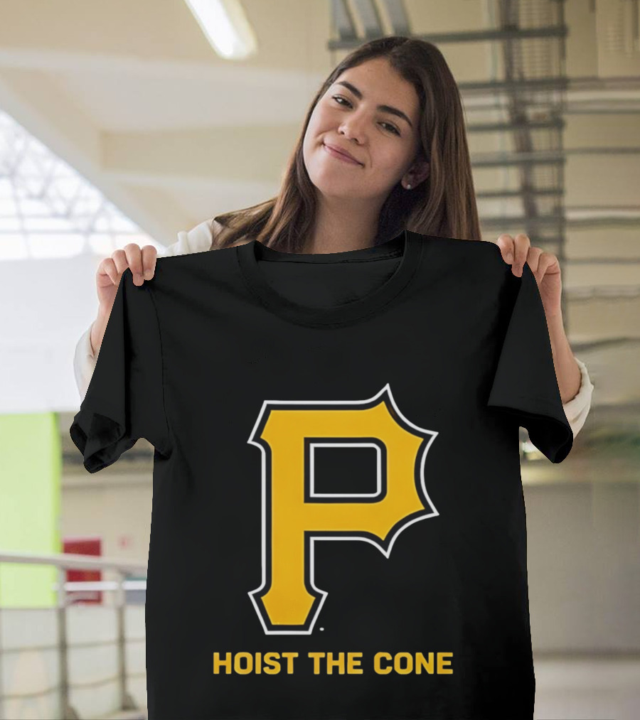 Pittsburgh P Hoist The Cone T-Shirt