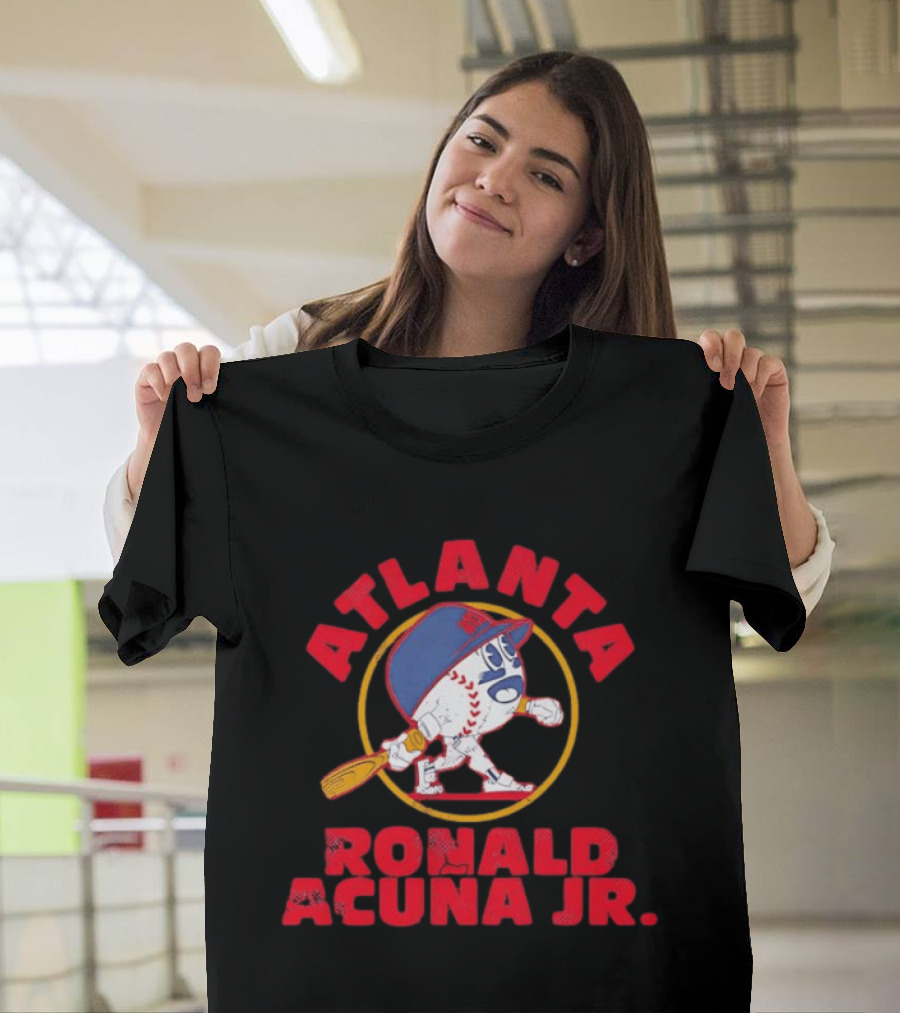 Atlanta Ronald Acuña Jr Baseball Buddy MLB Braves T-Shirt