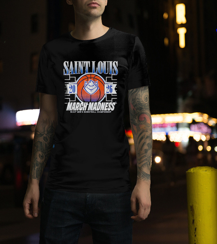 Saint Louis Billikens 2026 NCAA Men's Basketball Championship March Madness T-Shirt