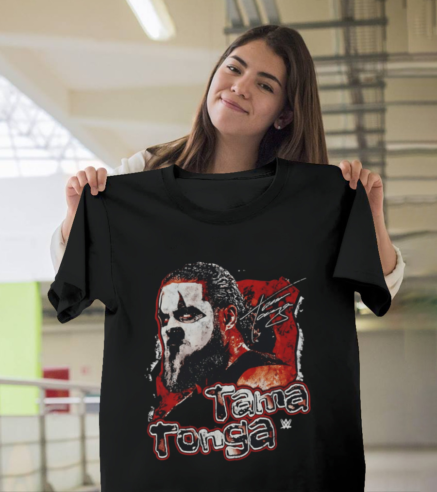 Tama Tonga WWE Grunge Style Design Signature T-Shirt