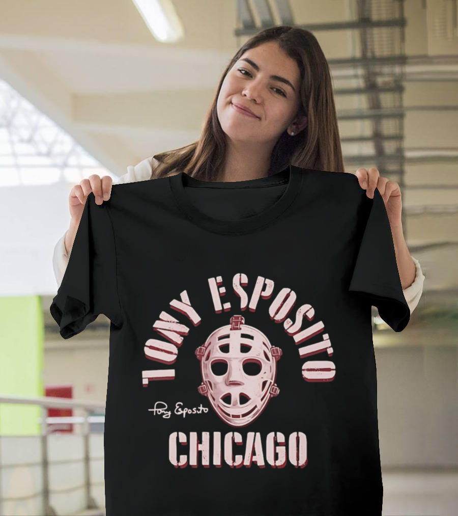 Tony Esposito Chicago Mask T-Shirt