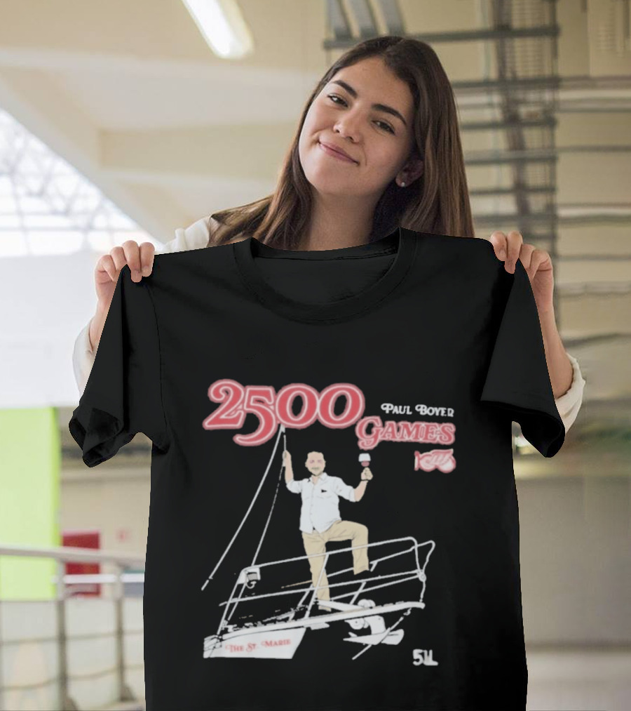 2500 Games Paul Boyer The St. Marie T-Shirt
