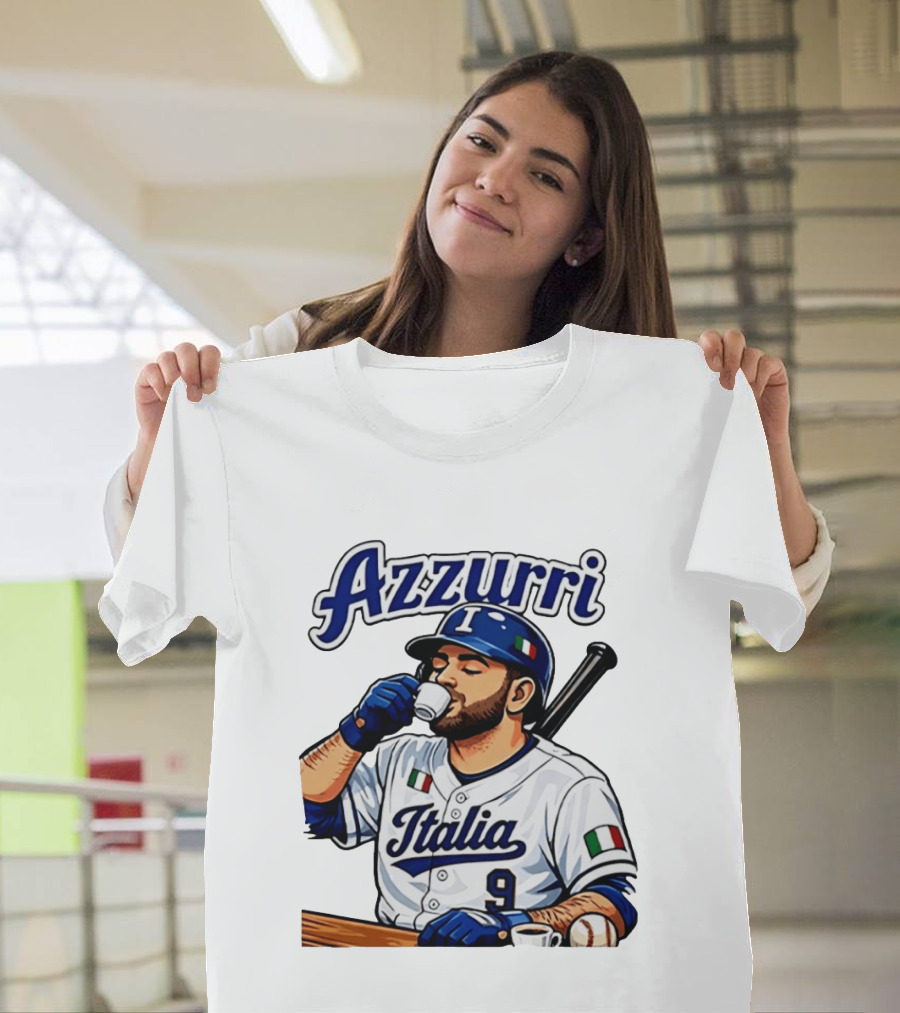 Italia Azzurri WBC Baseball Vinnie Pasquantino 2026 T-Shirt