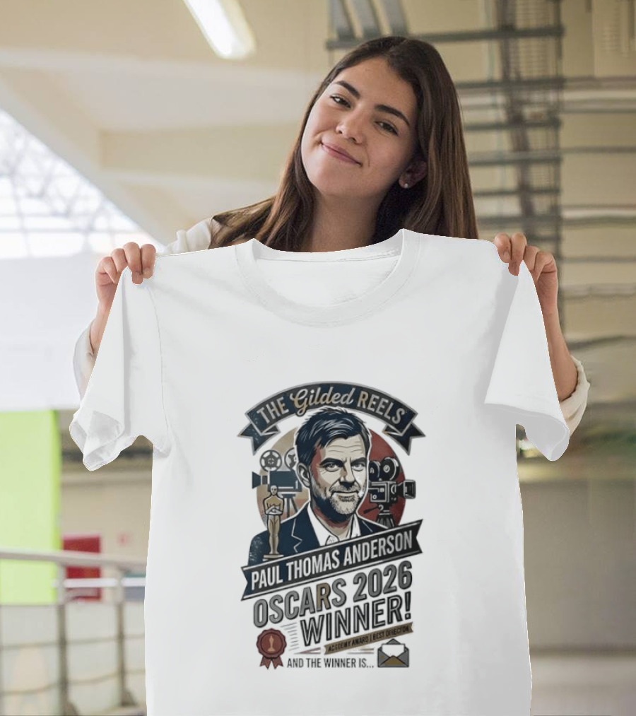 Paul Thomas Anderson Oscars 2026 Winner Academy Award Best Director T-Shirt