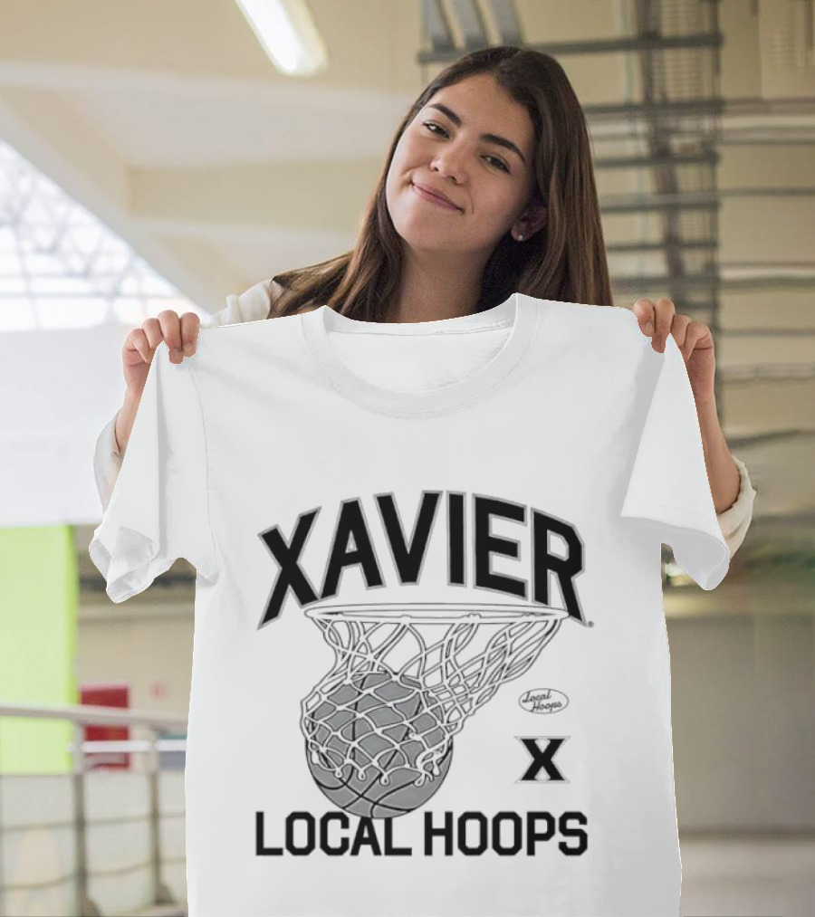 Xavier Basketball Local Hoops Team Spirit T-Shirt