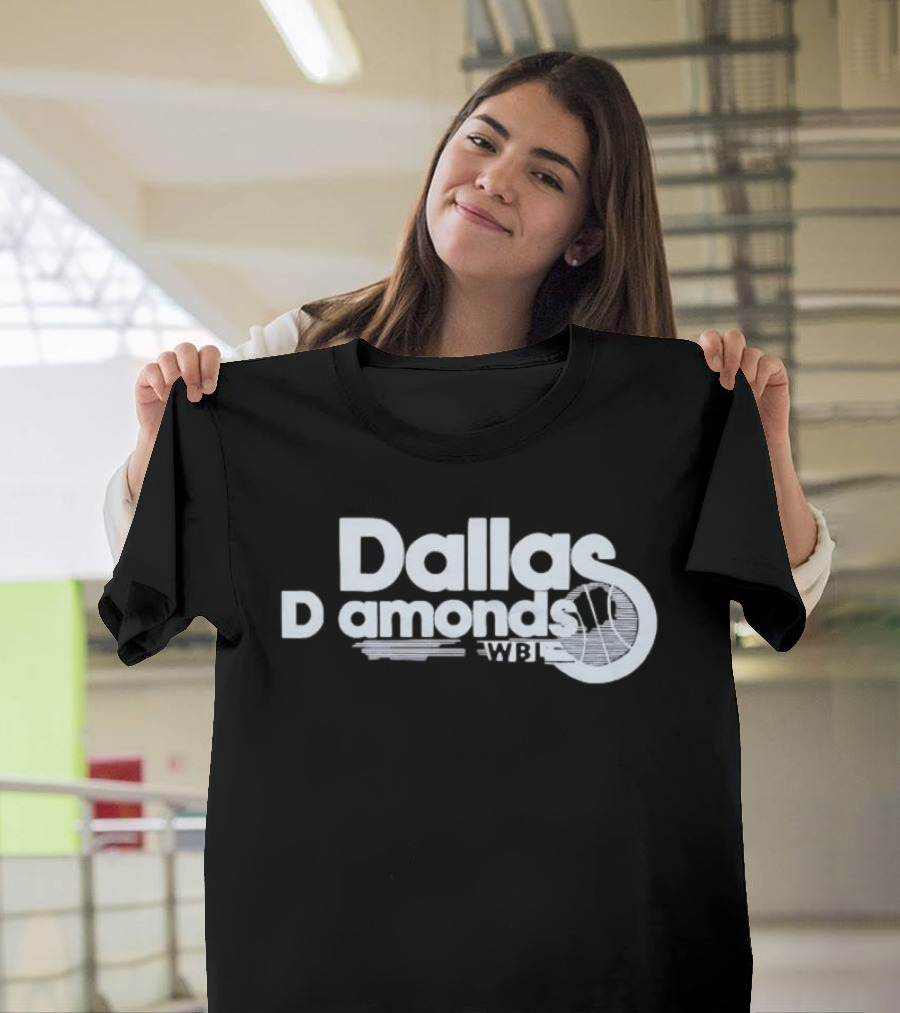 Dallas Diamonds Basketball Team WPBL 1978 T-Shirt