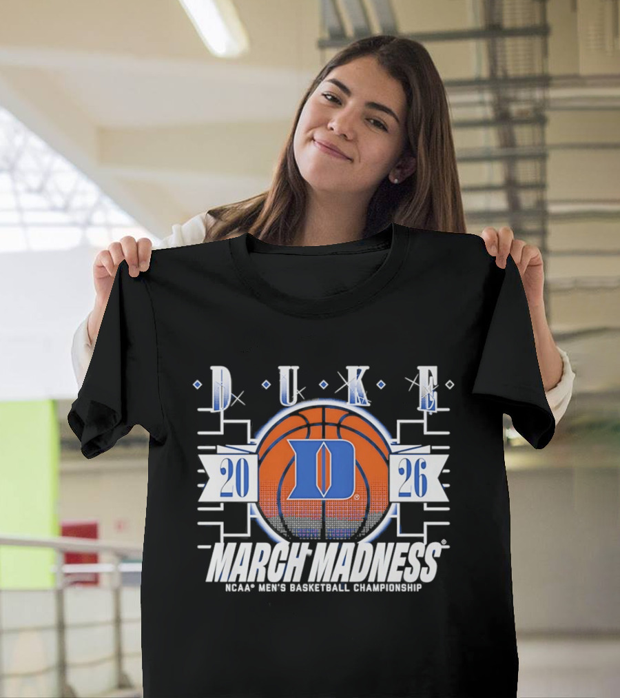 Duke Blue Devils NCAA 2026 MBB March Madness Basketball Tournament T-Shirt