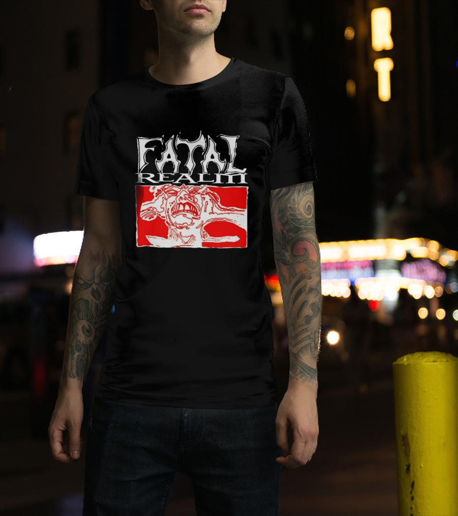 Fatal Reality Horror Scream T-Shirt