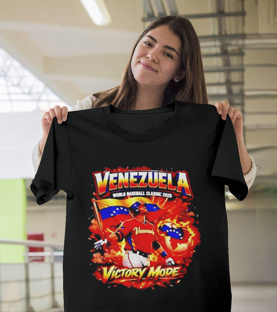 Venezuela World Baseball Classic 2026 Victory Mode T-Shirt