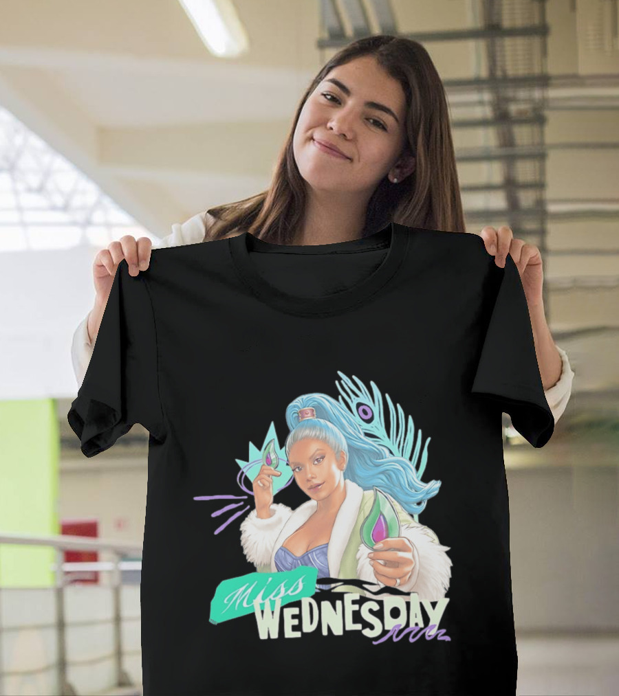 Miss Wednesday One Piece Live Action Charithra Chandran T-Shirt