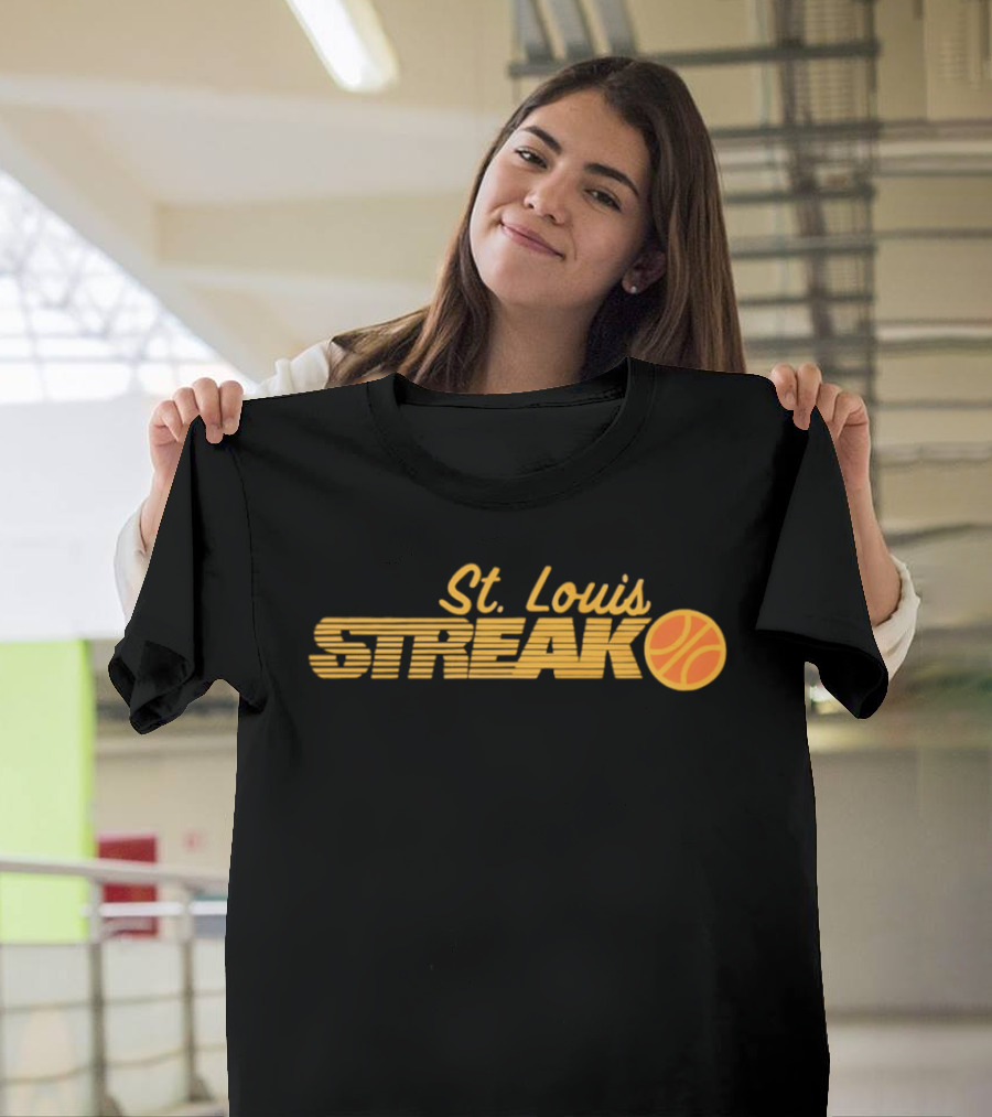 St. Louis Streak Women's Professional Basketball League T-Shirt