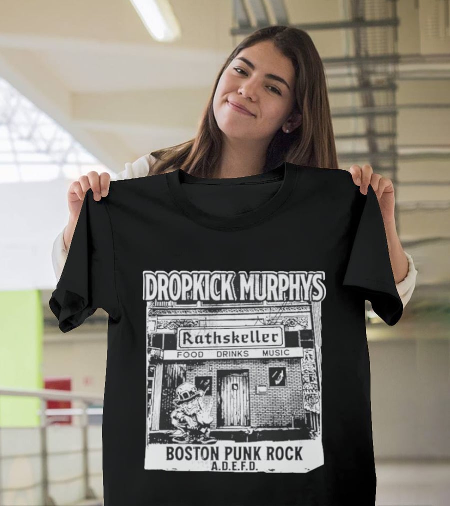Dropkick Murphys Boston Punk Rock Rathskeller 96 A.D.E.F.D. T-Shirt