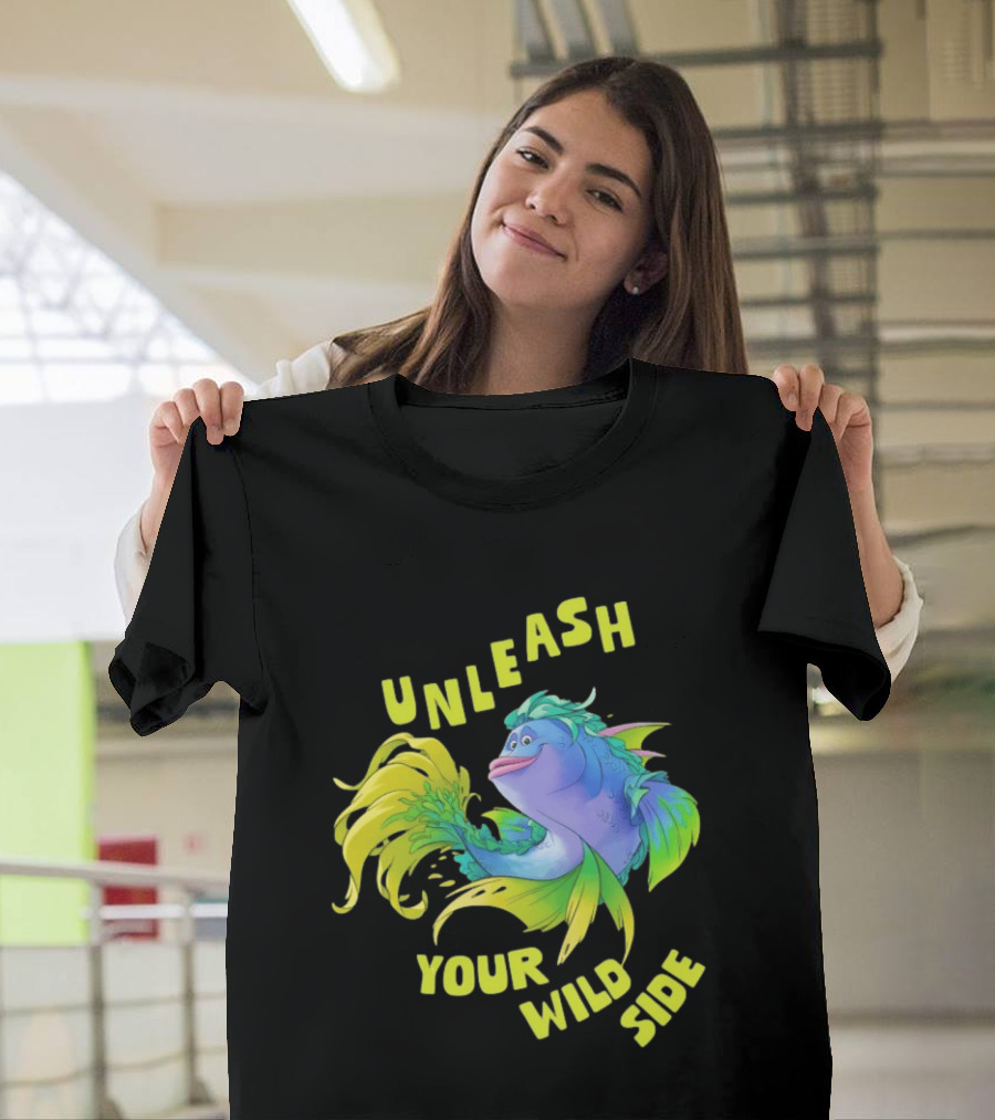 Unleash Your Wild Side Vibrant Fish Adventure T-Shirt