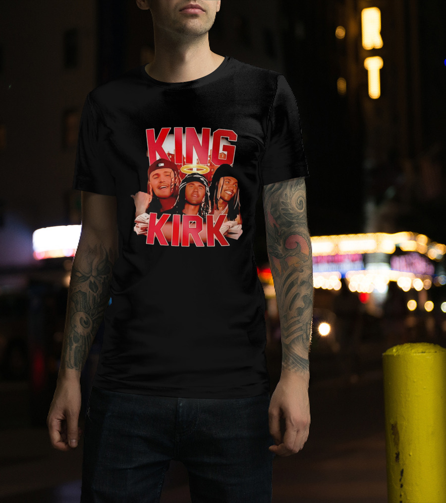 King Kirk Halo Three Expressions T-Shirt