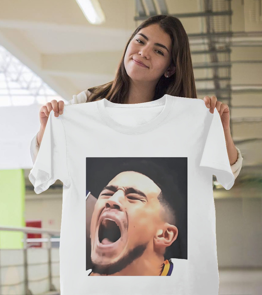 Phoenix Suns Devin Booker Big Face Basketball T-Shirt