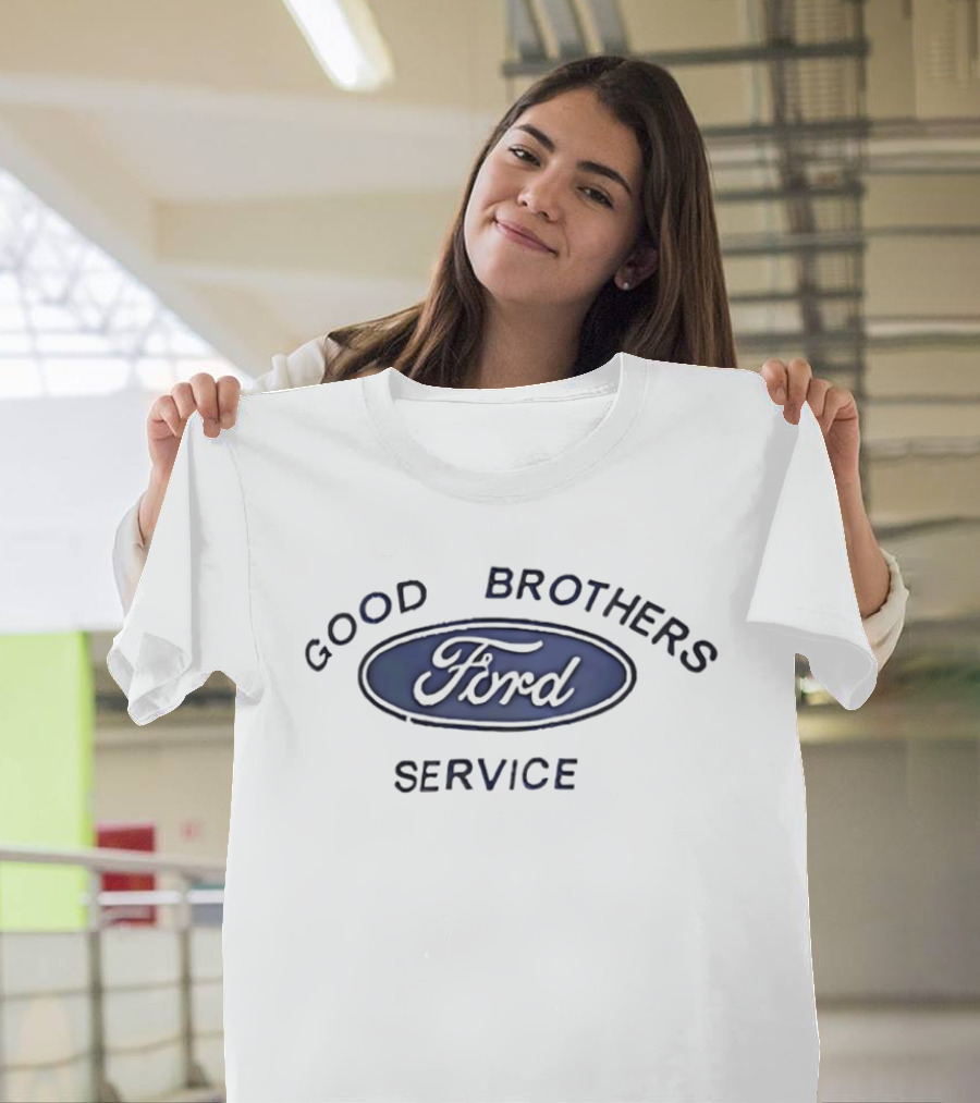 Good Brothers Ford Service Vintage Style Classic Car Repair Enthusiasts T-Shirt