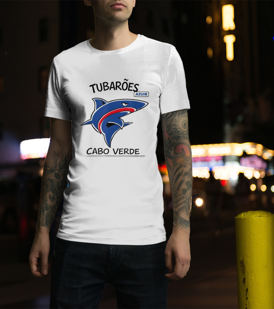 Tubarões Azuis Cabo Verde Shark T-Shirt