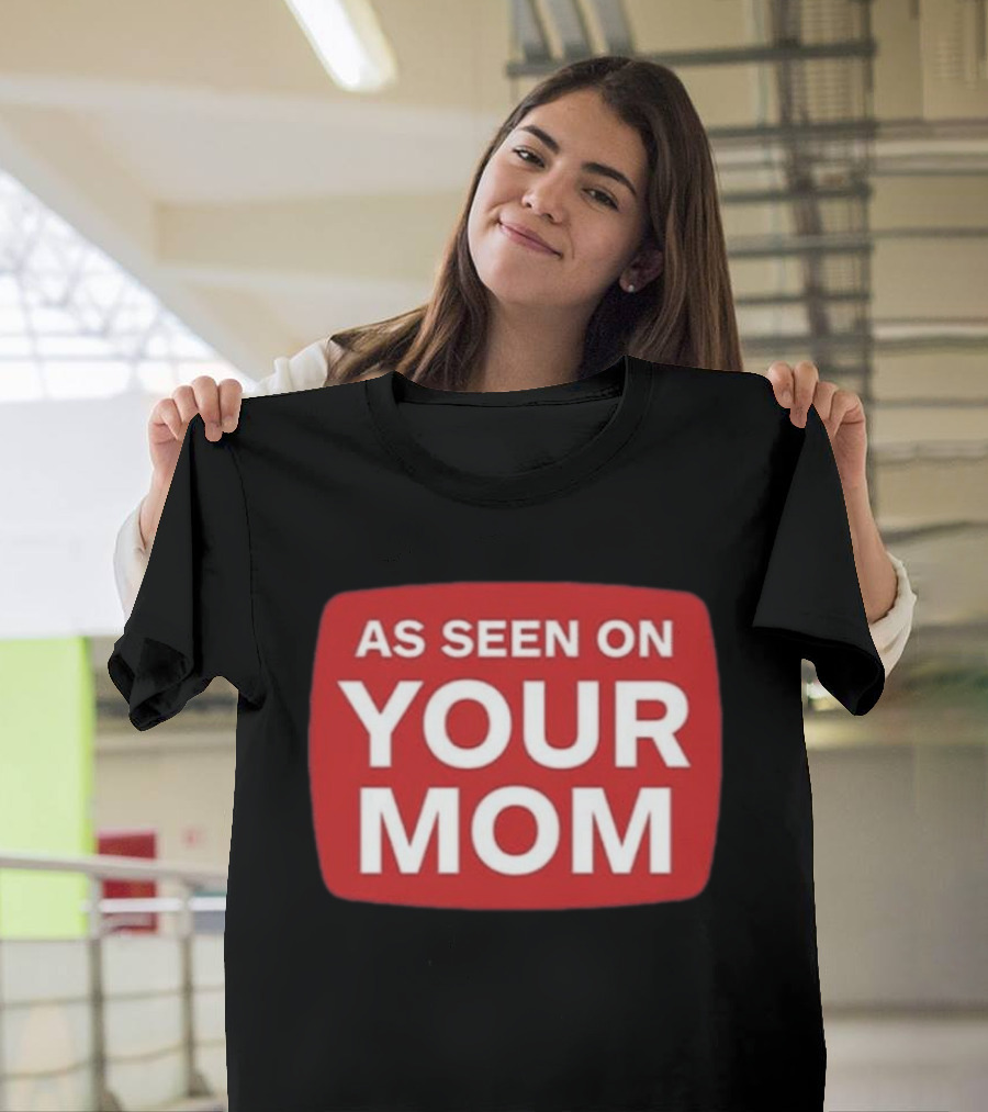 Adrianne Curry As Seen On Your Mom T-Shirt