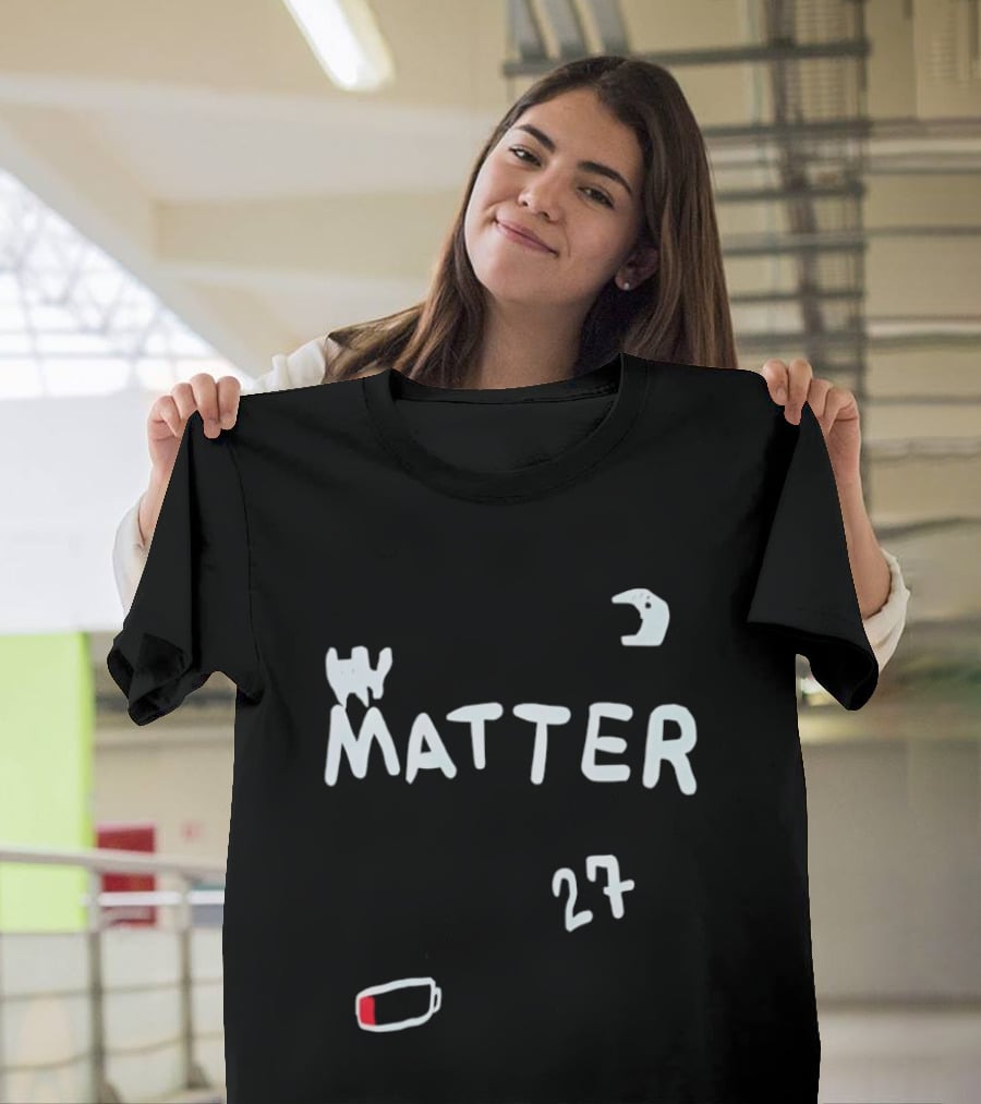 Matter Makers X Orm Kornnaphat Low Battery 27 Collaboration T-Shirt