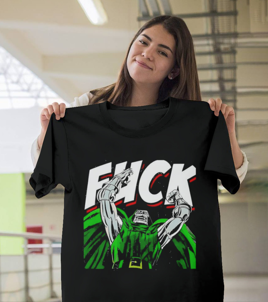 Doctor Doom Fuck Mavel Comics T-Shirt
