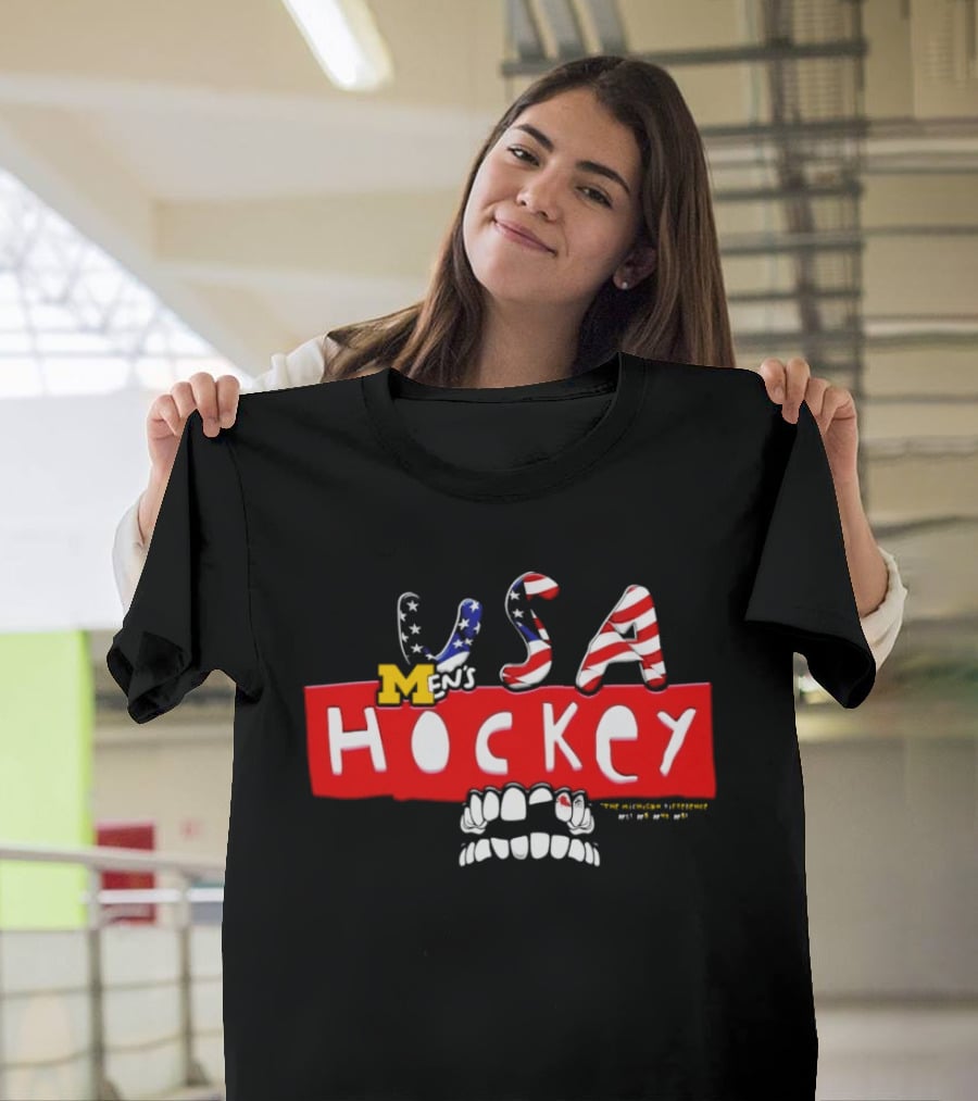 Men's USA Hockey Michigan Difference T-Shirt