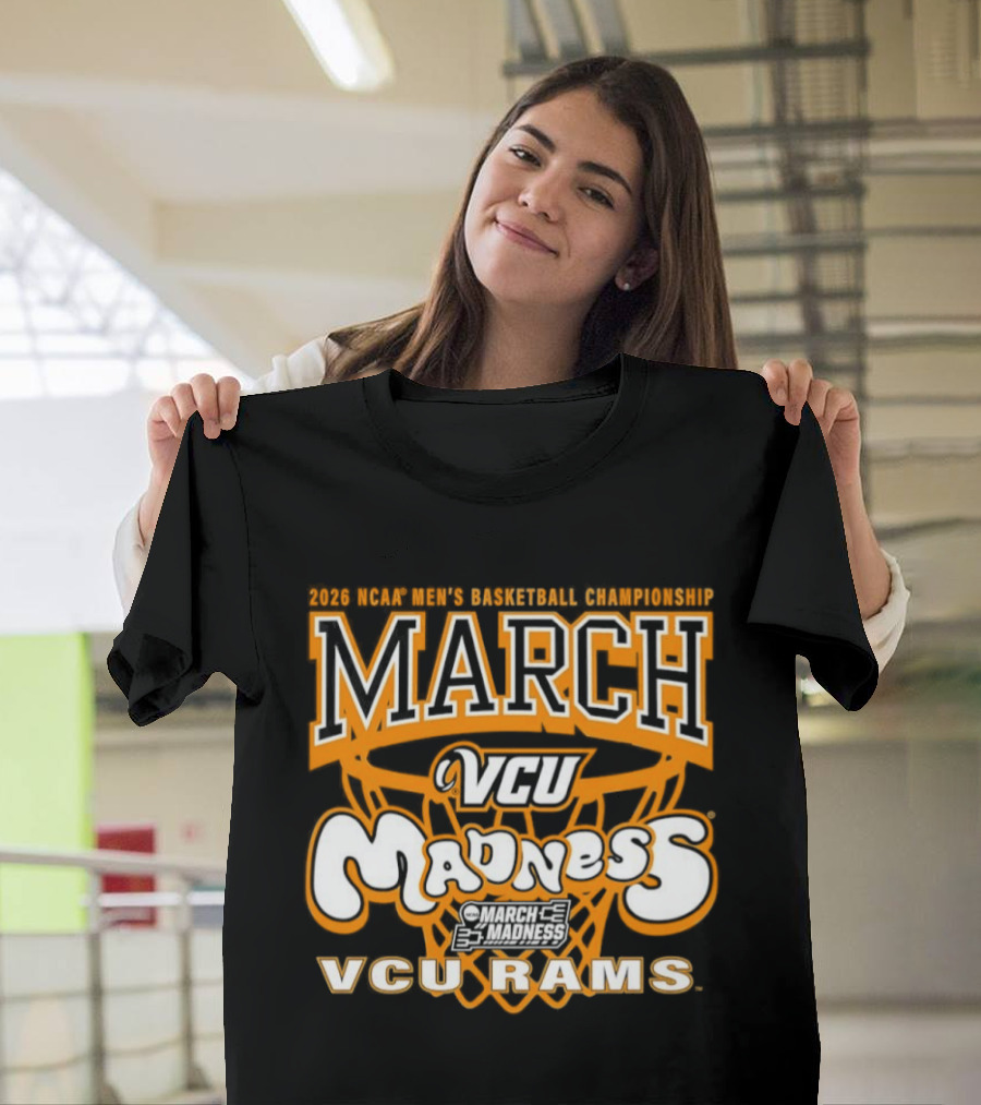 NCAA Basketball Championship 2026 VCU Rams March Madness T-Shirt