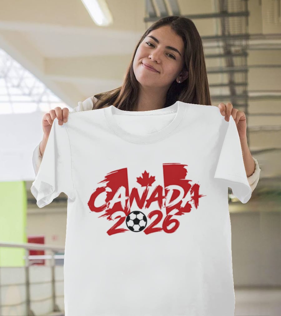 The Canada World Cup 2026 National Team T-Shirt