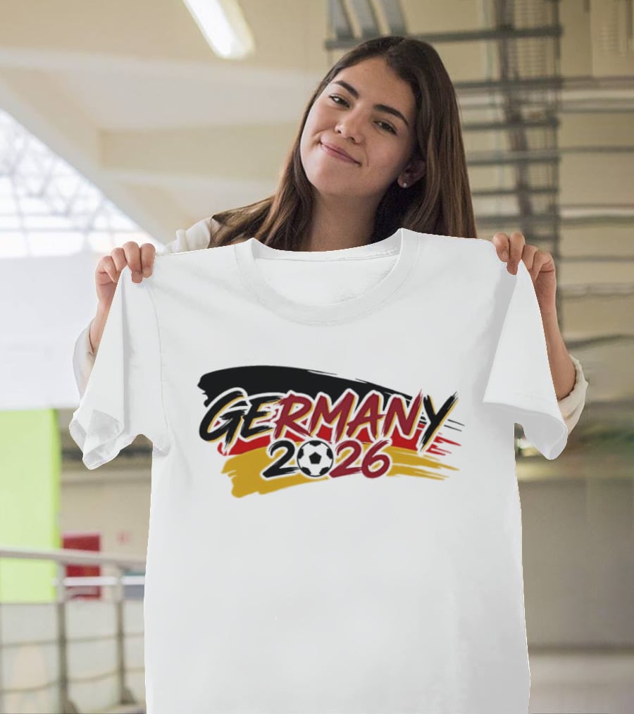 Germany 2026 World Cup Soccer Fan Gear T-Shirt